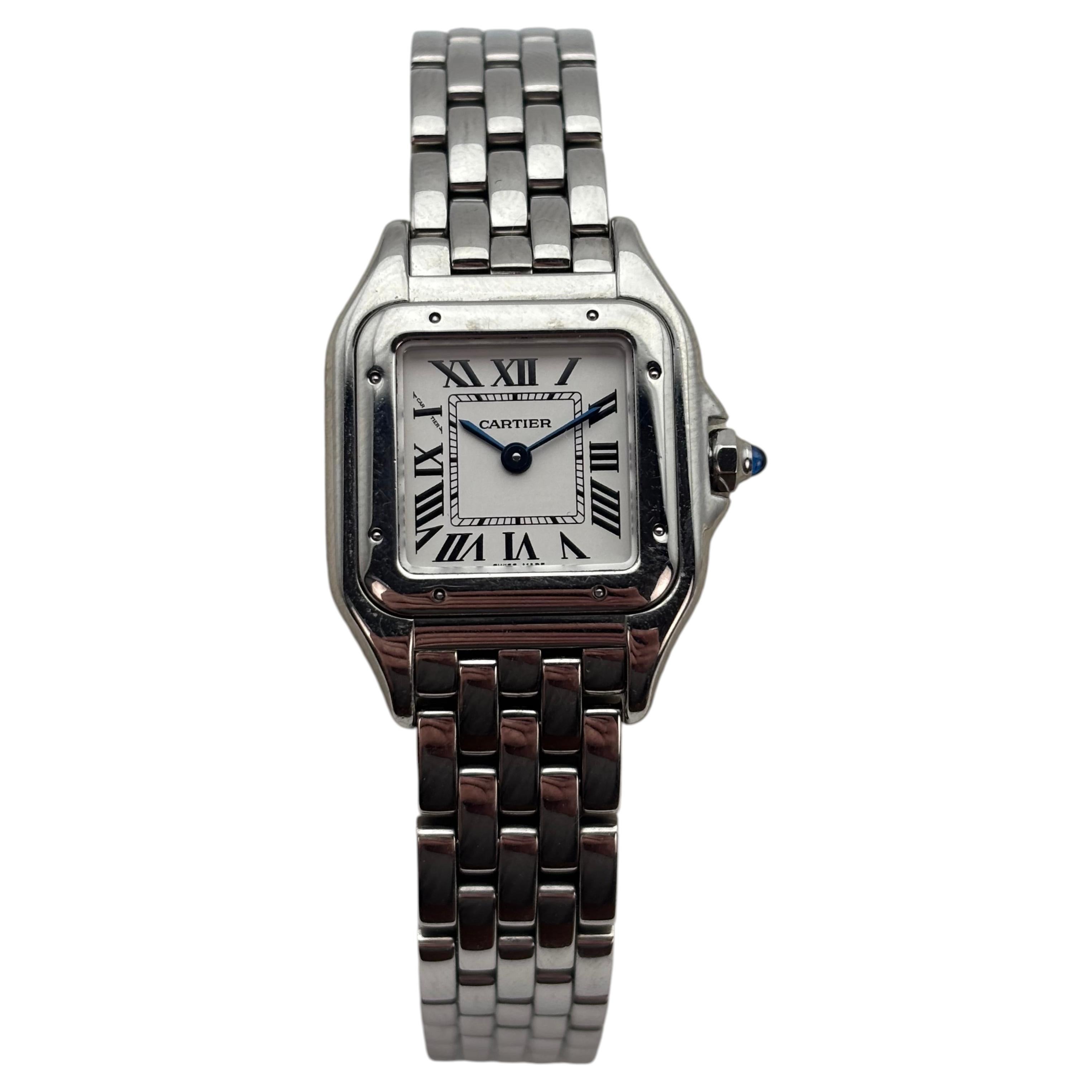 Cartier Panthère de Cartier Small Model Stainless Steel Watch, 22mm