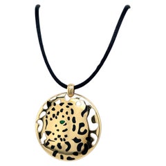 Collana Cartier Panthere de Cartier con lacca di tsavorite in oro giallo 18ct
