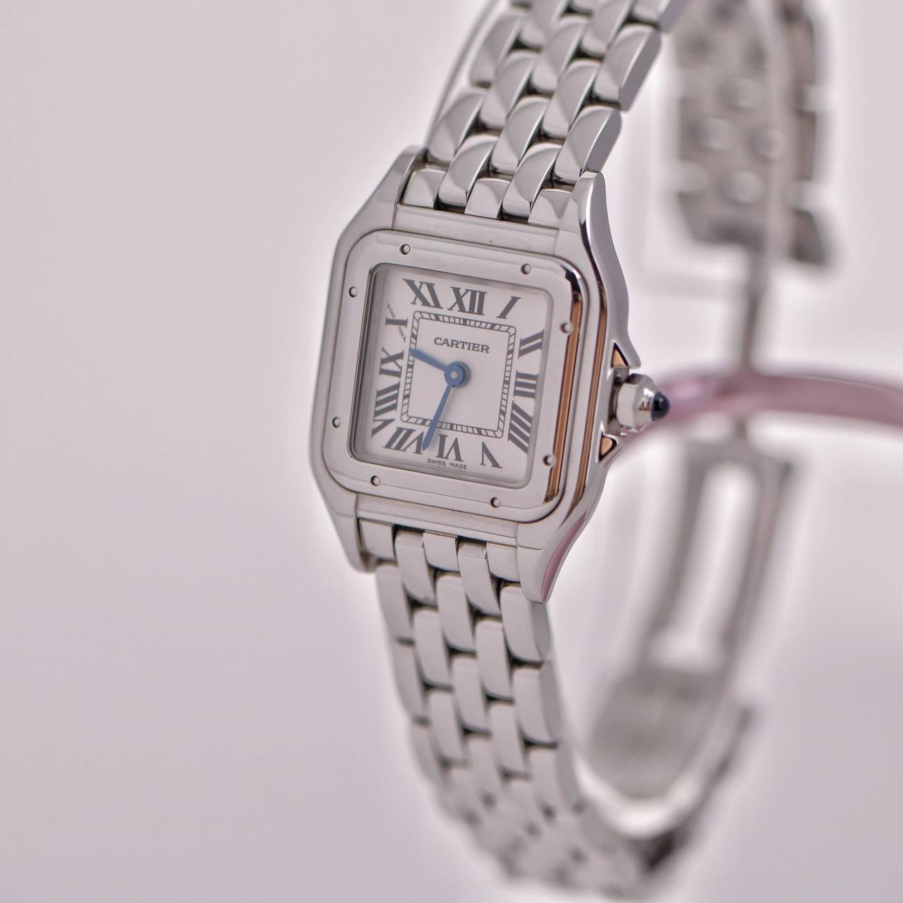 Cartier Panthère de Cartier Uhr kleines Modell WSPN0006 im Zustand „Hervorragend“ im Angebot in Banbury, GB
