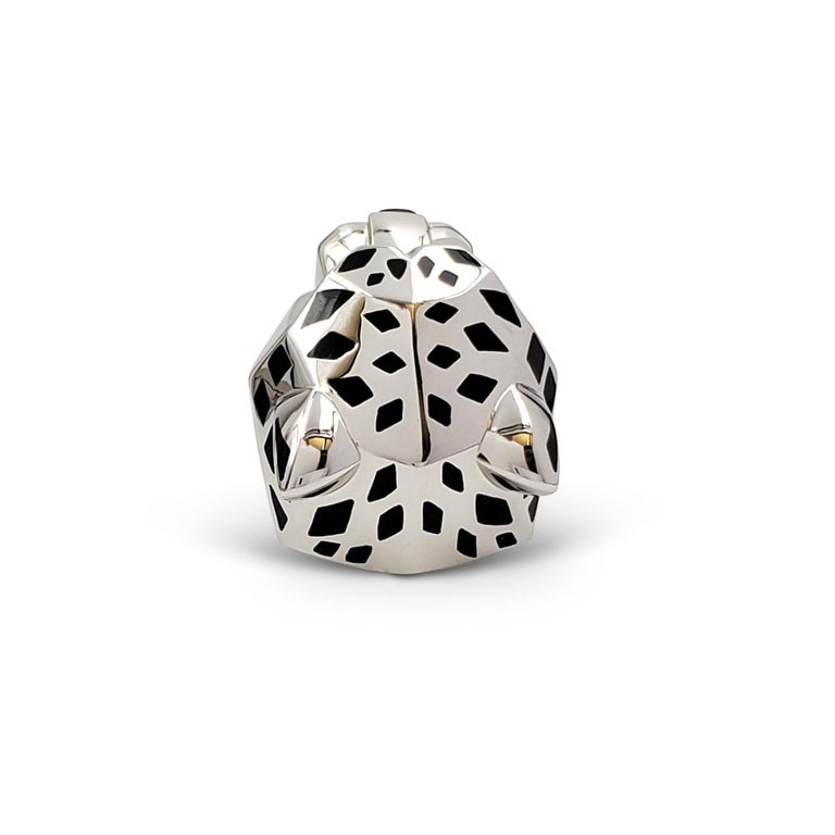 Cartier Panthère de Cartier White Gold Panther Head Ring