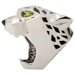 Cartier Panthère de Cartier White Gold Panther Head Ring