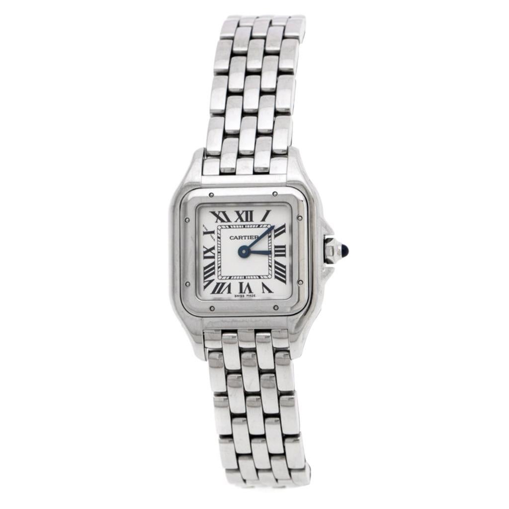 Cartier Panthere de Cartier White Stainless Steel Women's Wristwatch 22mm