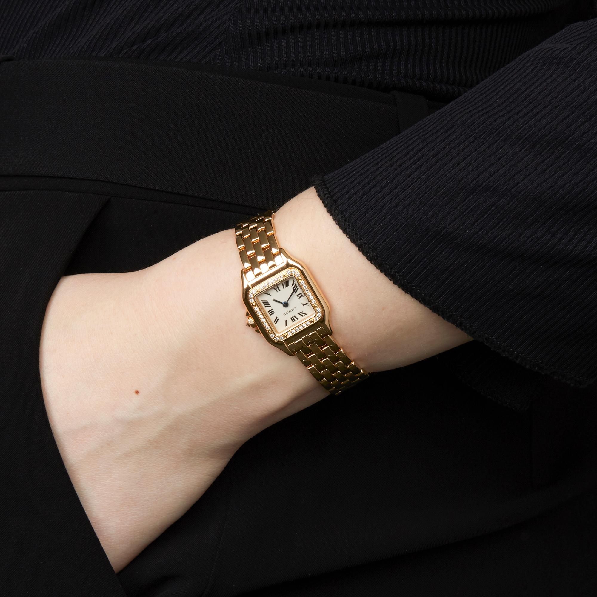 Cartier Panthere De Cartier Yellow Gold 1280 Wristwatch 3