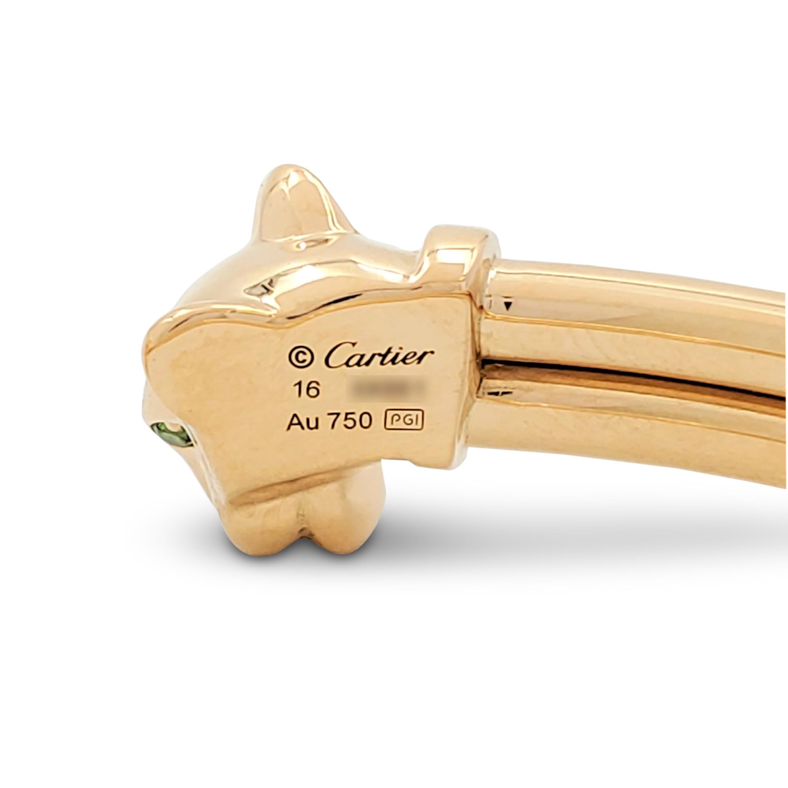 Women's Cartier Panthère de Cartier Yellow Gold Bracelet