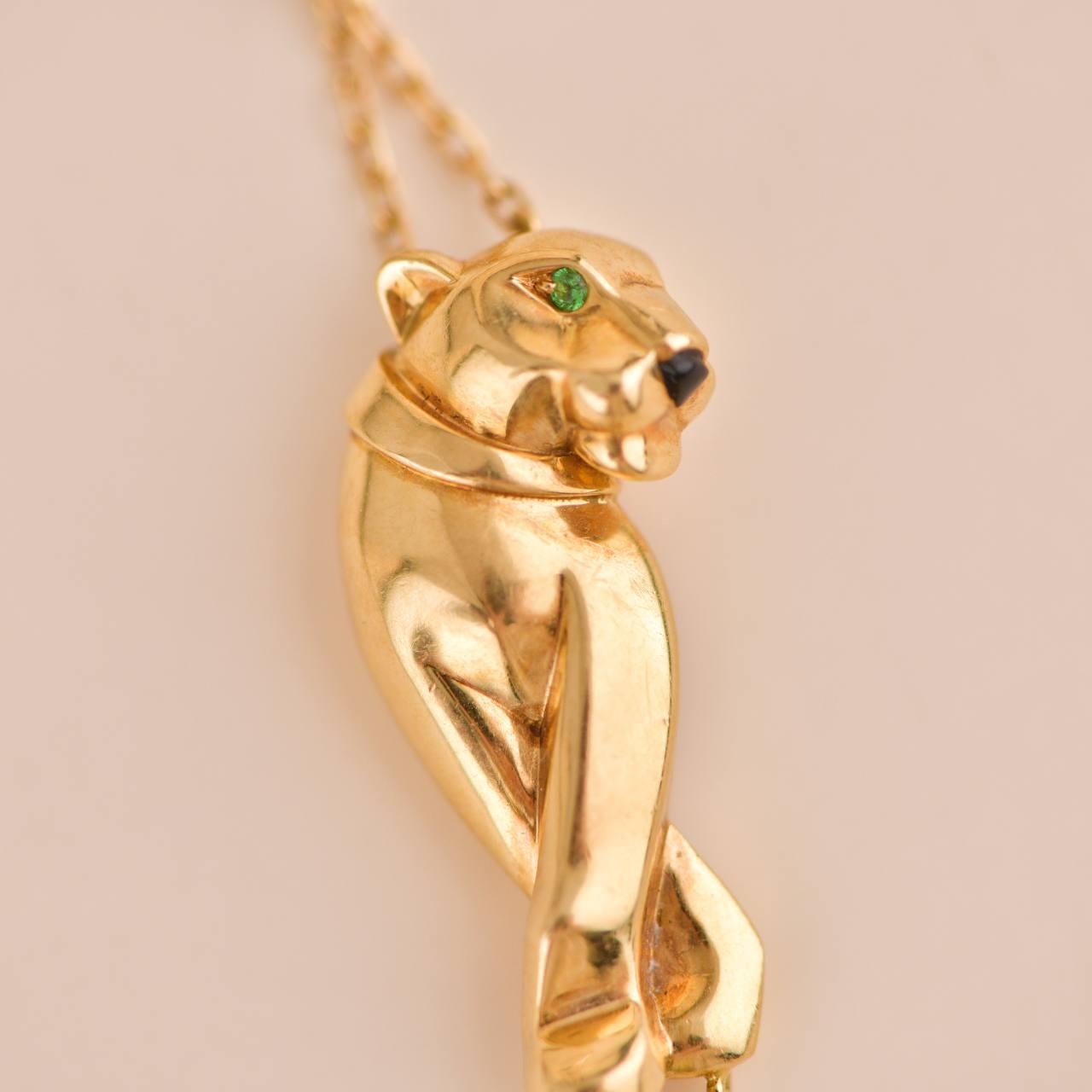 cartier panther bracelet gold