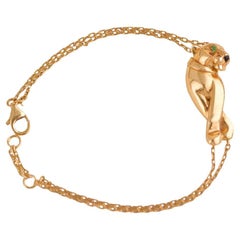 Used Cartier Panthère De Cartier Yellow Gold Chain Bracelet