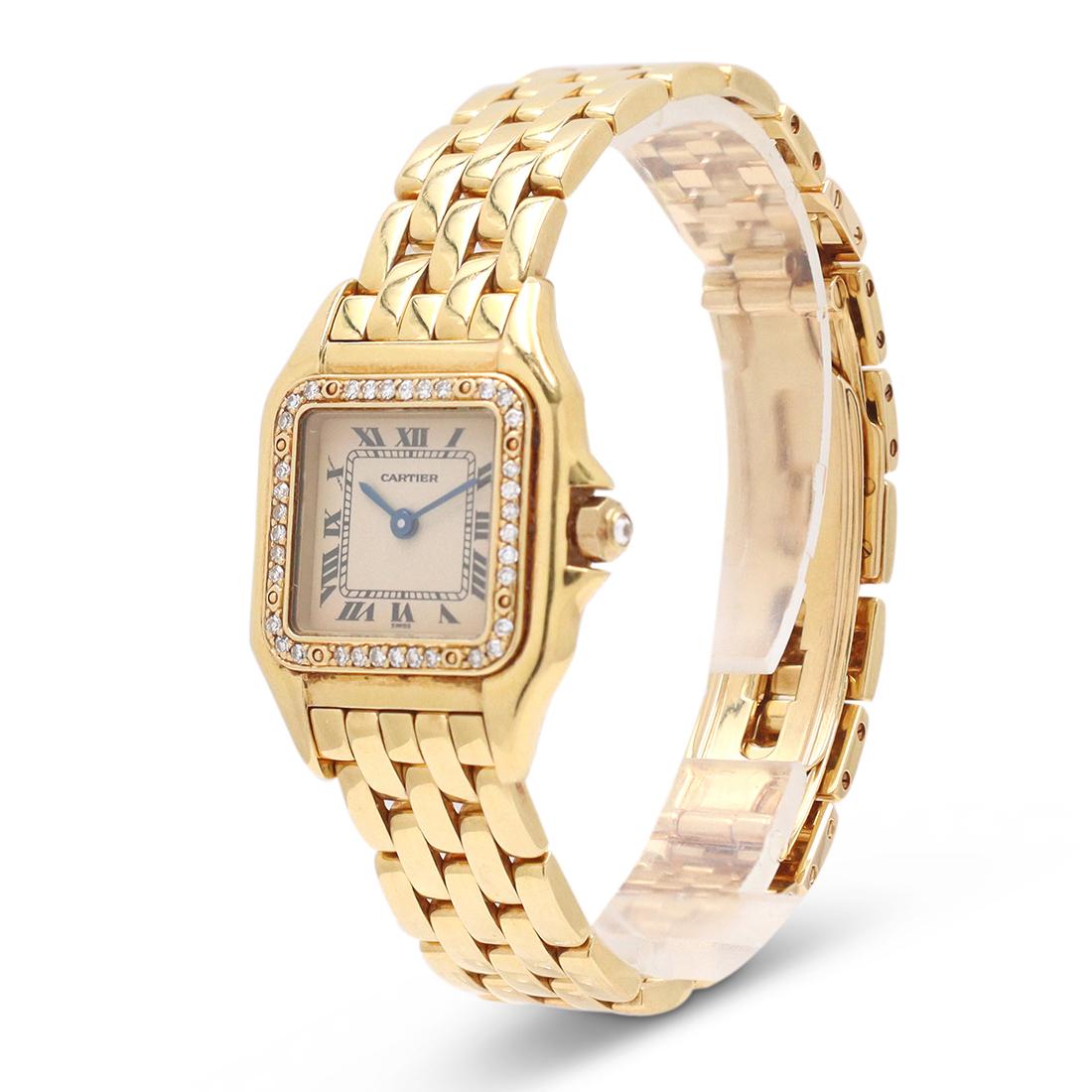 cartier gold panthere