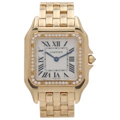 Cartier Panthère de Cartier Yellow Gold Diamond Watch, Medium Model