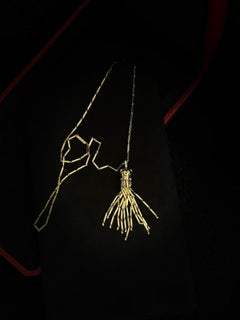 Cartier Panthère de Cartier Yellow Gold Full Diamond Panther Long Necklace