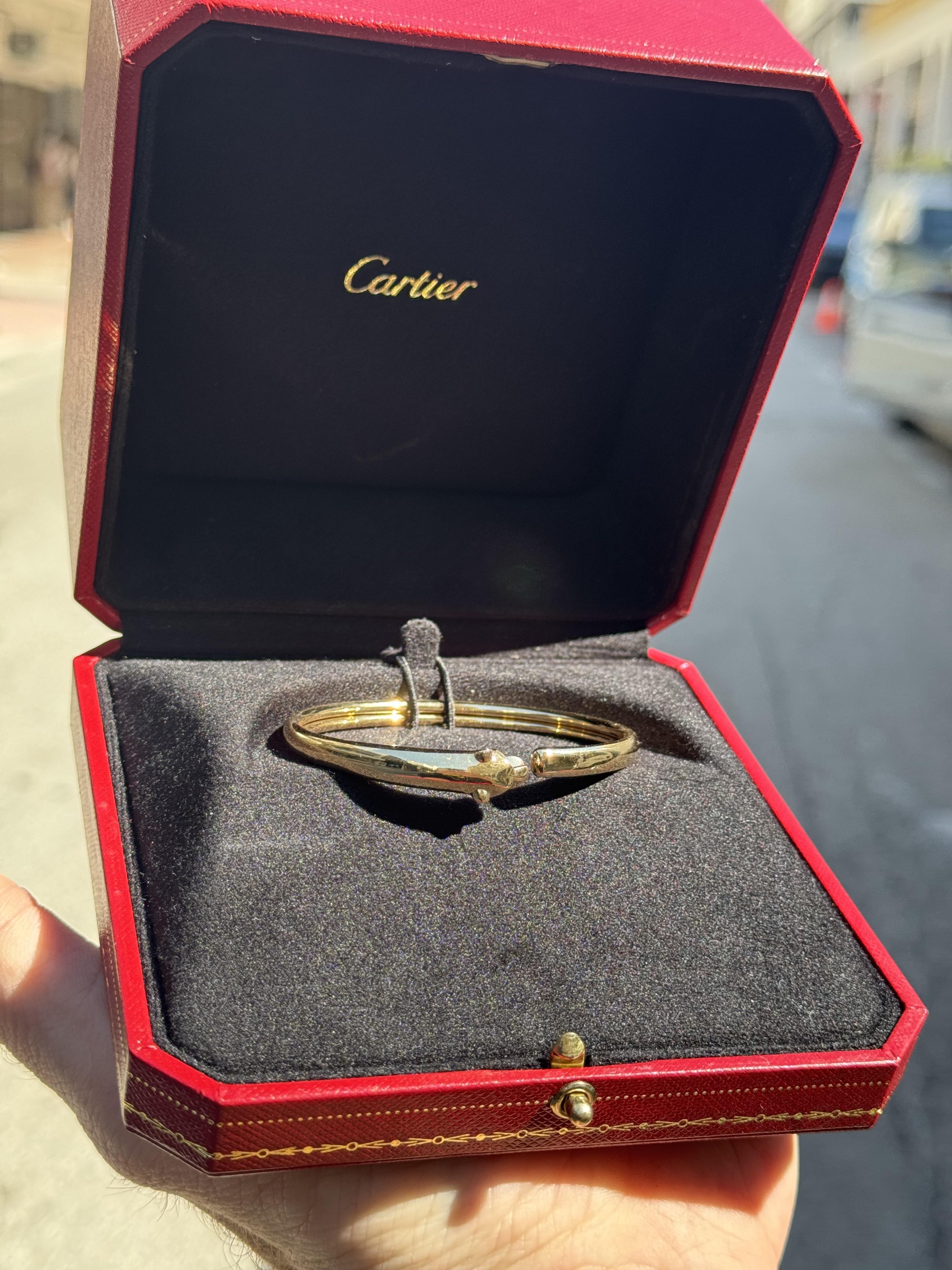 Cartier Panthere De Cartier Yellow Gold Size 16 1