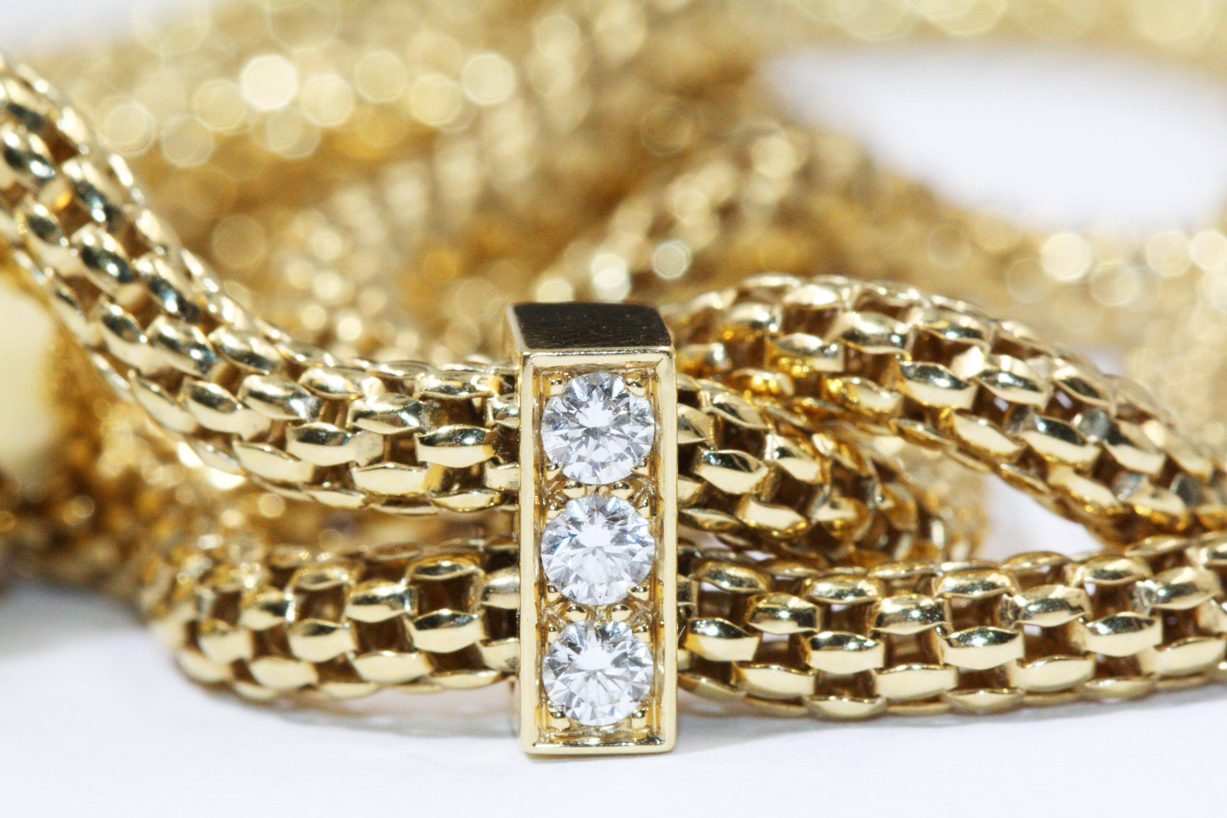 Women's or Men's Cartier Panthère De Necklace Yellow Gold, Lacquer, Diamonds, Tsavorite Garnet