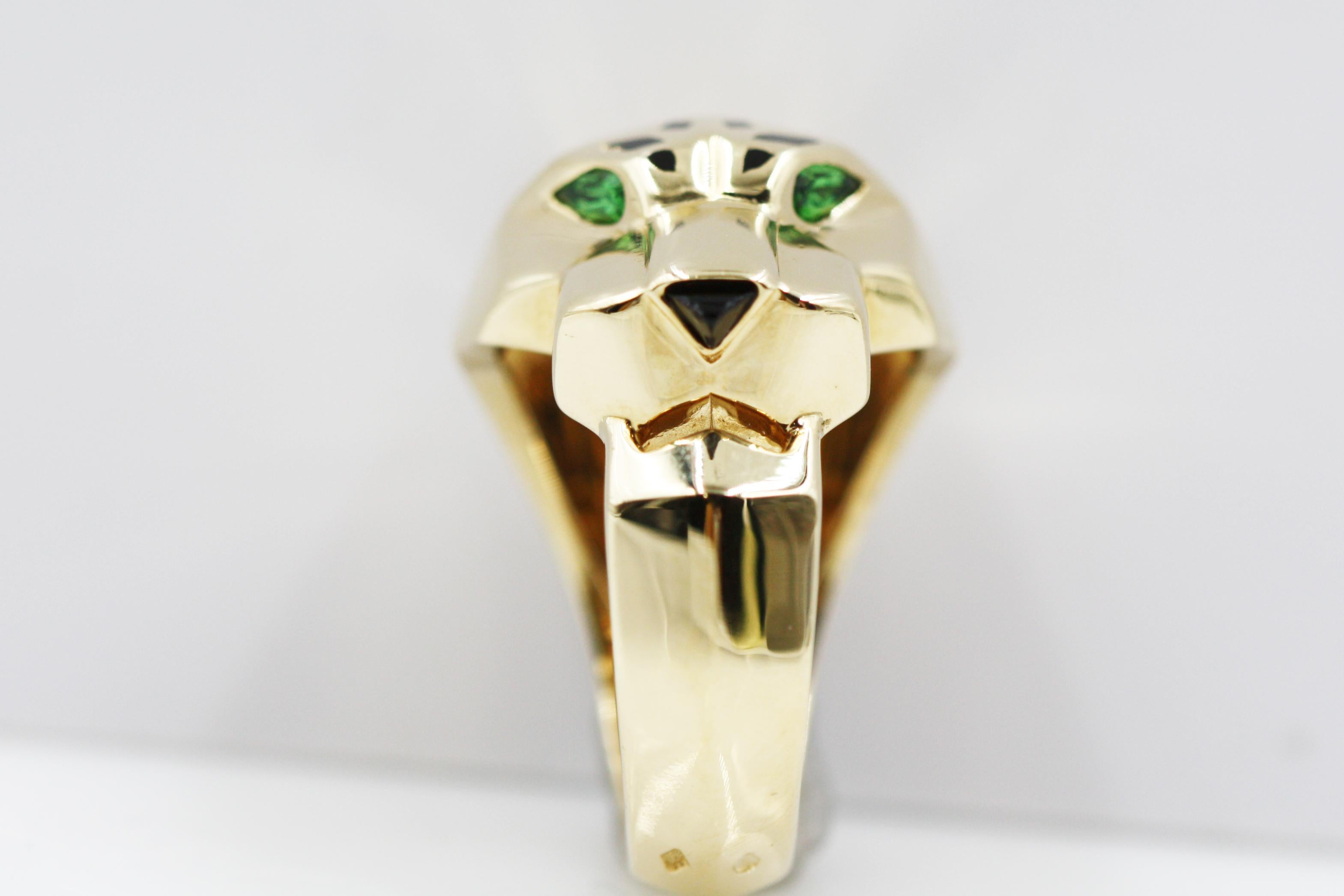 cartier ring lion