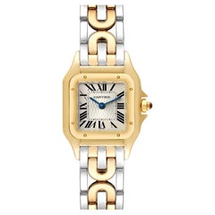 Cartier Panthere Deco 1847 150 Anniversary LE Steel Yellow Gold Watch W25046S1