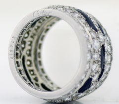 Cartier Panthère Diamond and Onyx Band Ring
