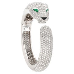 Cartier Panthere Diamond Cuff Bracelet