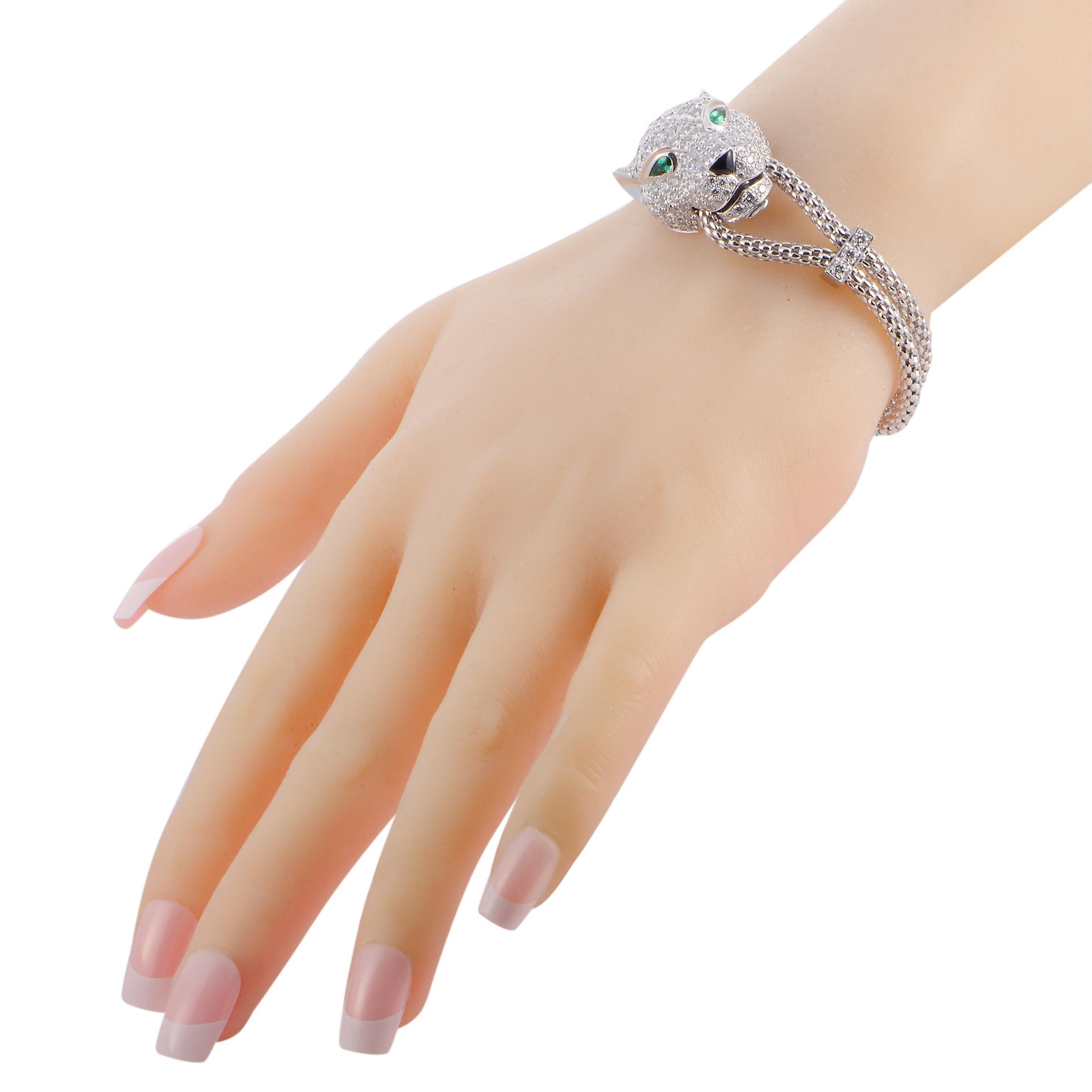 panther diamond bracelet