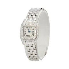 Cartier Panthère diamant nacre or blanc 18 carats 2363