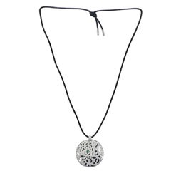 Cartier Panthere Diamond White Gold Pendant Necklace