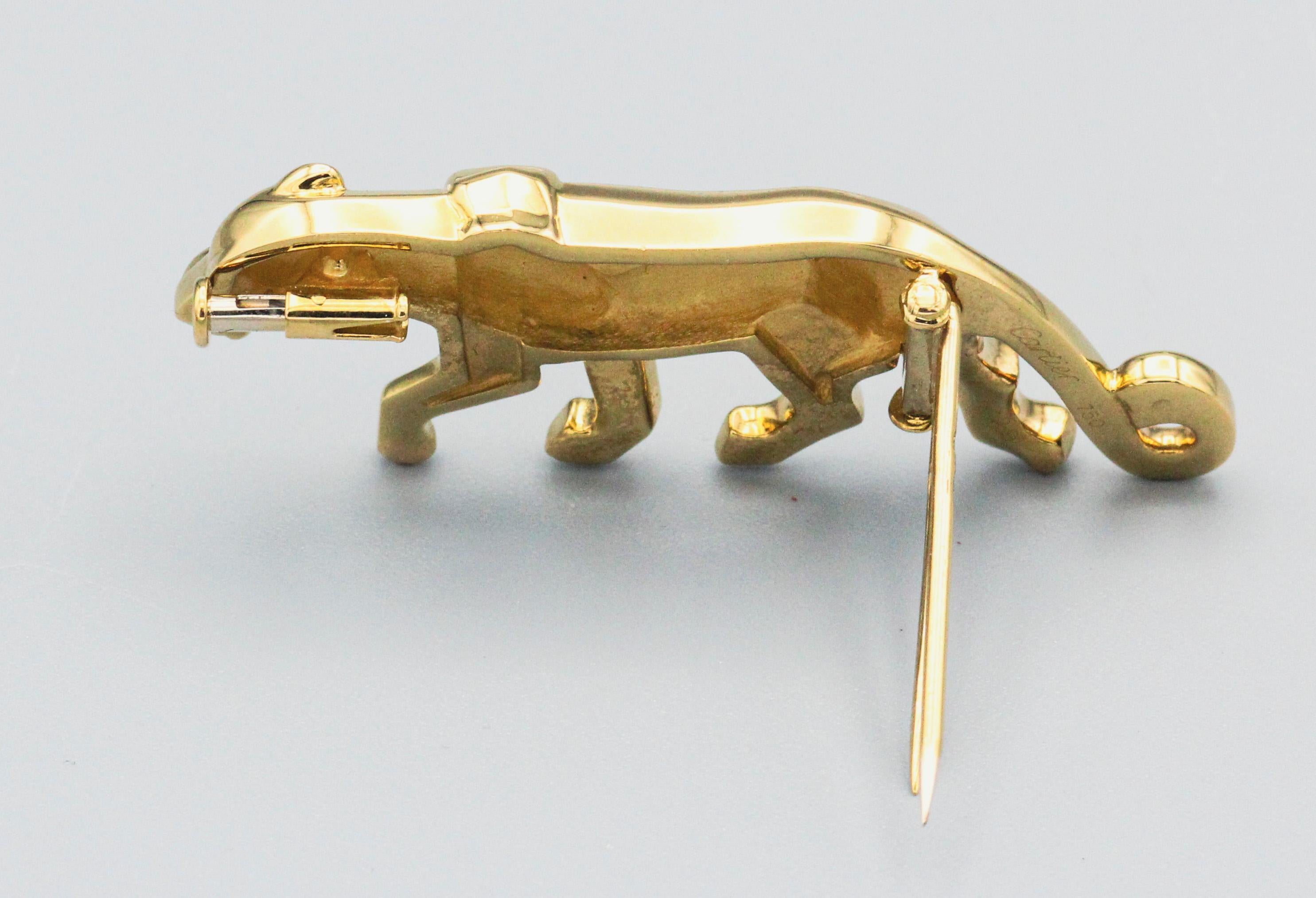 cartier panthere brooch