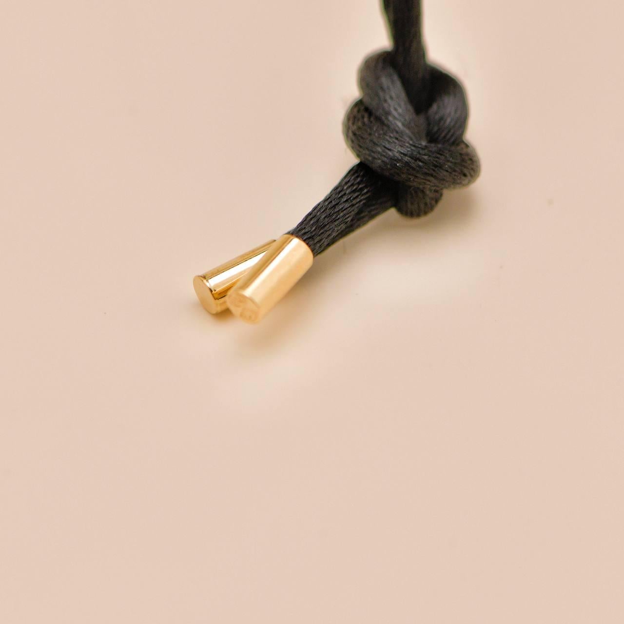 Cartier Panthère Collana con ciondolo in oro giallo 18 carati con smalto e tsavorite 2