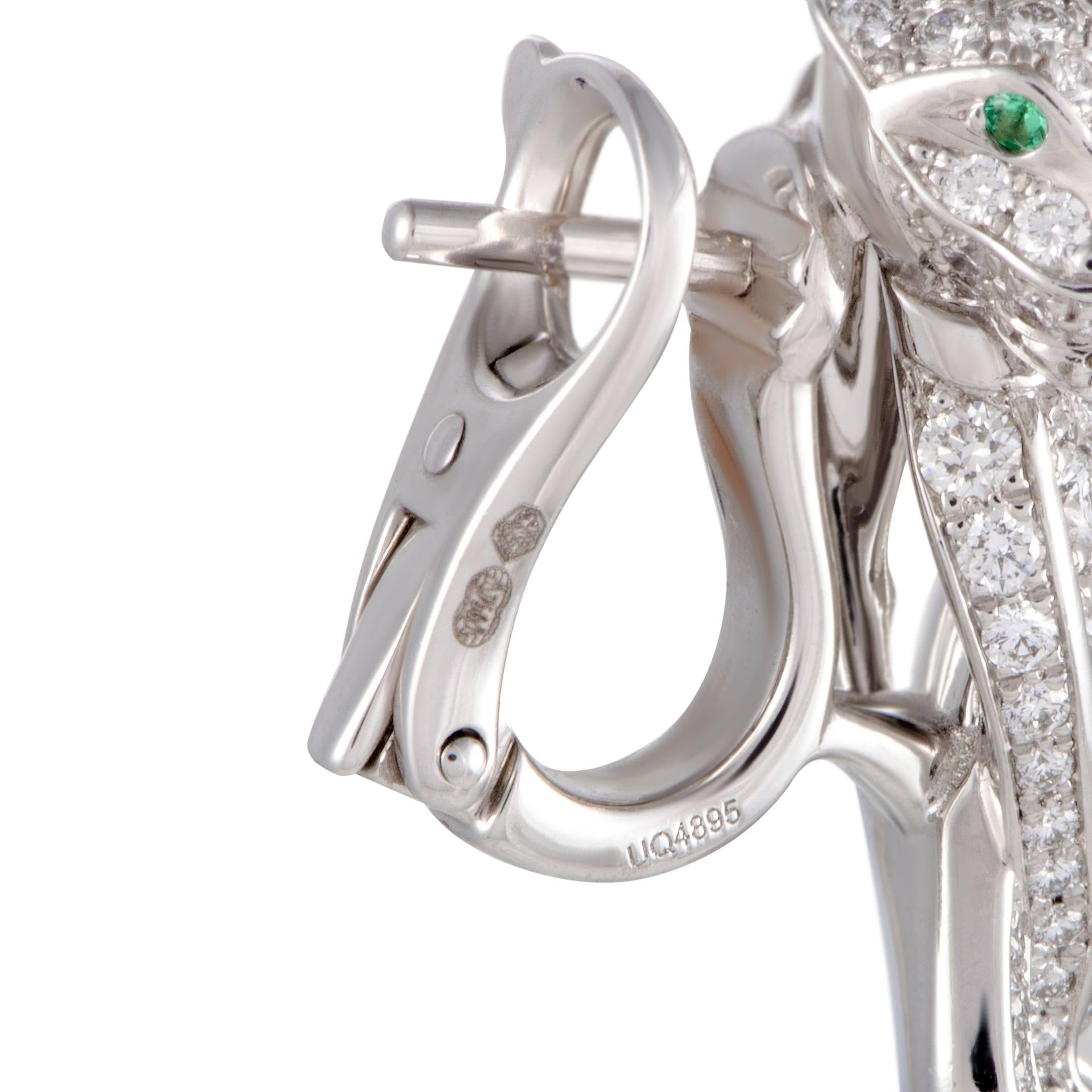 cartier jaguar earrings