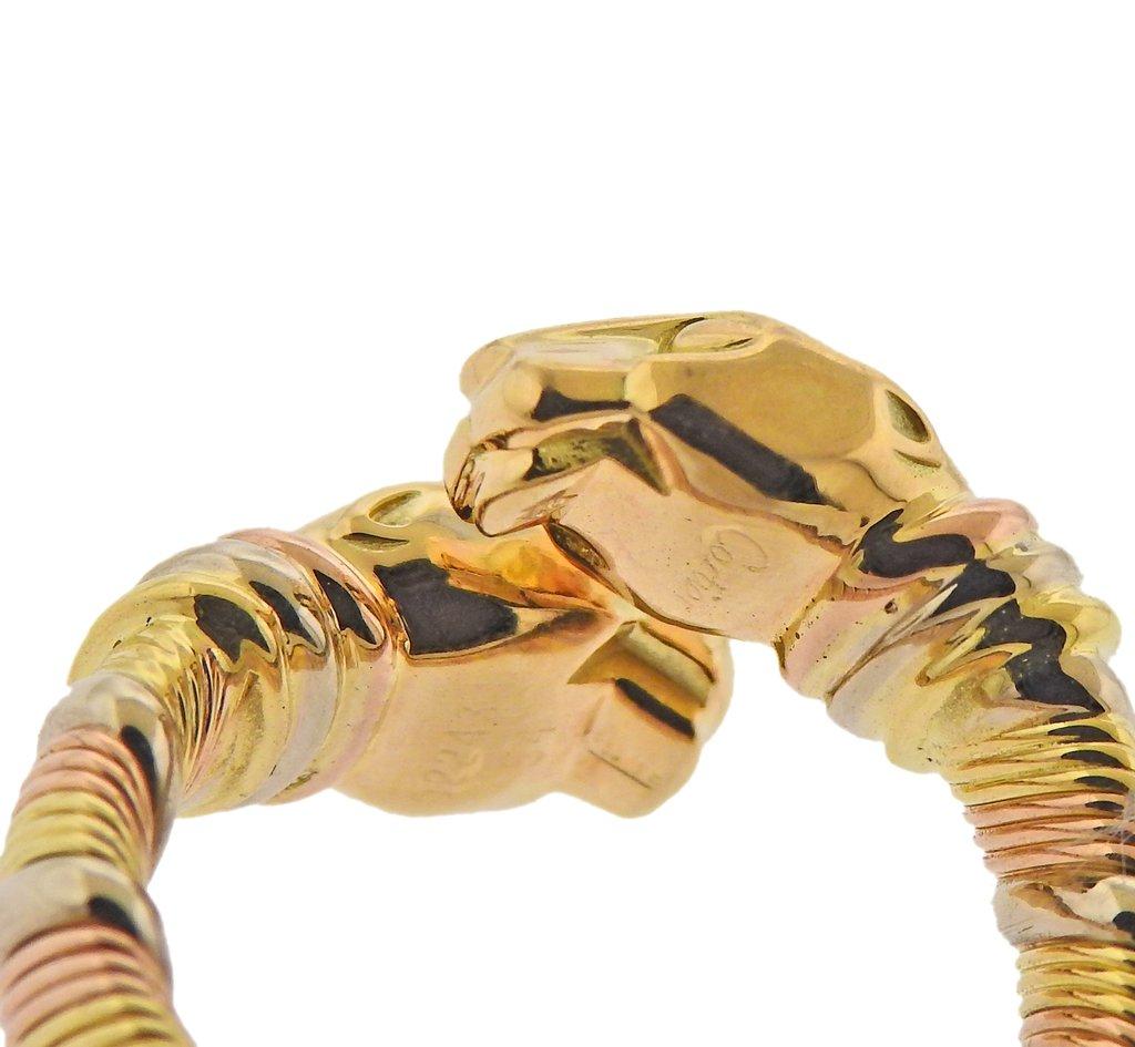Cartier Panthere Bypass-Ring aus Gold mit Bypass im Zustand „Hervorragend“ in Lambertville, NJ