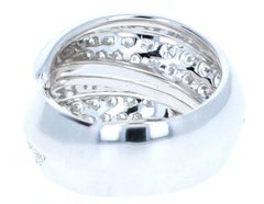 Cartier Panthere Griffe 18 Karat Gold and Diamond Ring 1.70 Carat with Papers