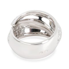 Cartier Panthere Griffe Ring in 18KT White Gold 1.70 Ctw