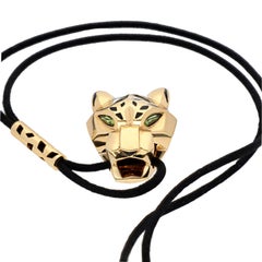CARTIER Panthere Head Pendant Necklace