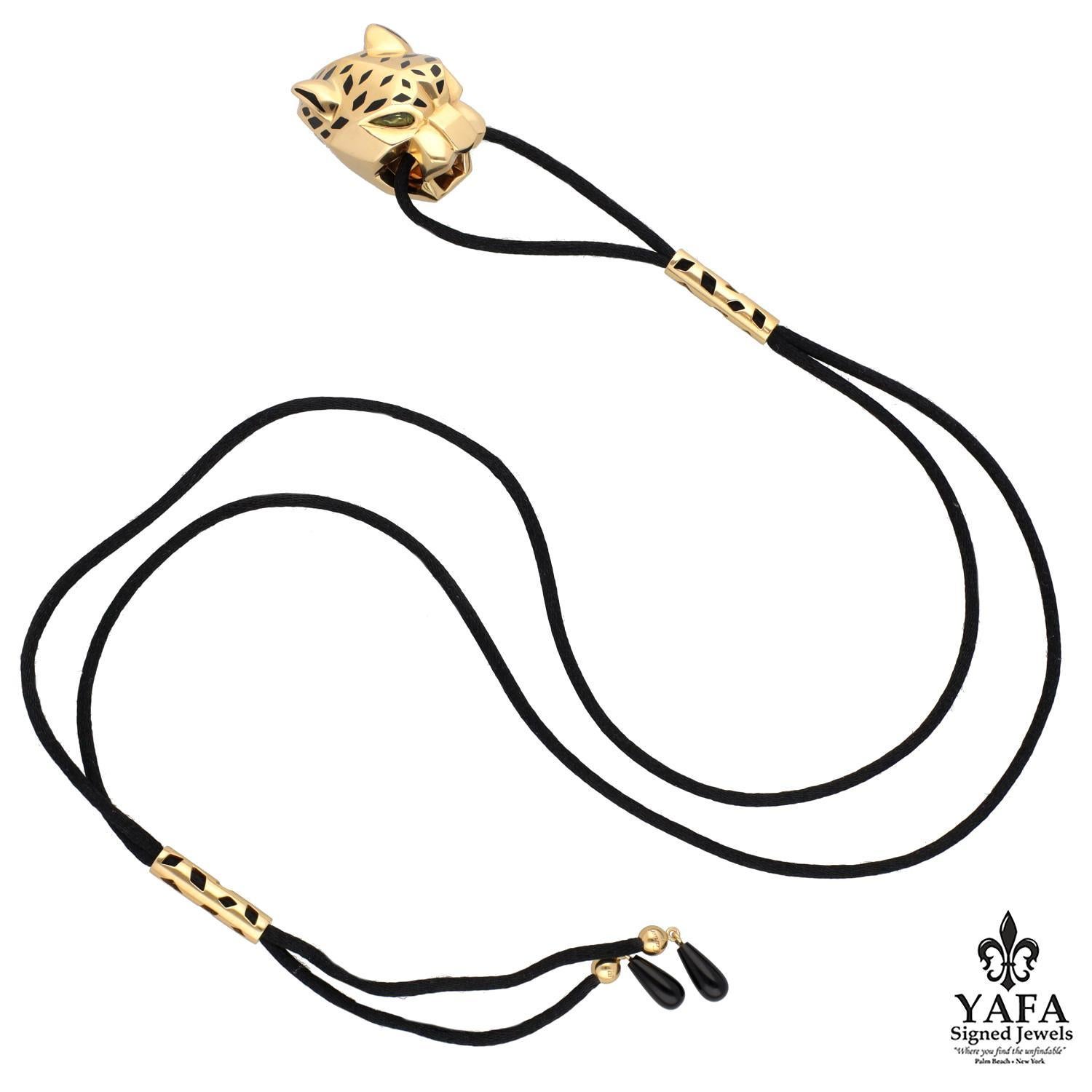 cartier panther pendant