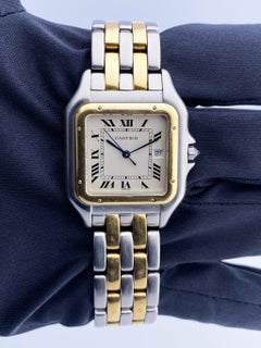 Cartier Panthere Jumbo 187957 Two Tone Mens Watch