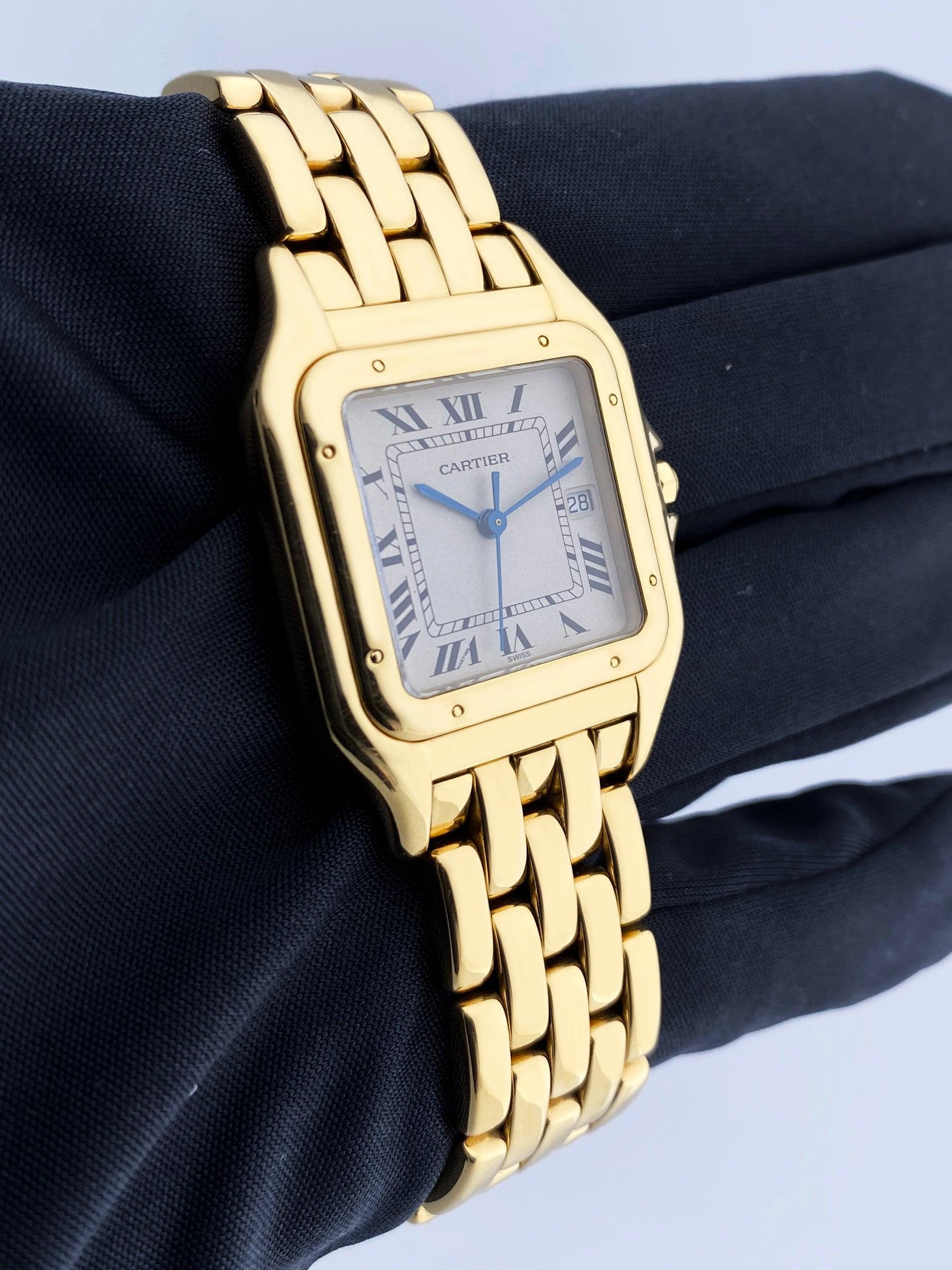 cartier panthere mens watch