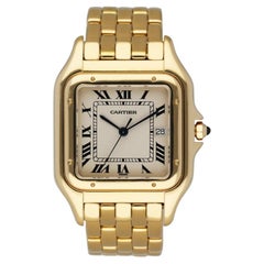 Cartier Panthere Jumbo 18K Yellow Gold Men's Watch