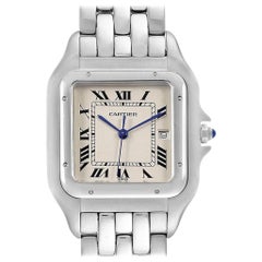 Cartier Panthere Jumbo Stainless Steel Men's Watch W25032P5