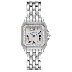 Orologio Cartier Panthere Donna Oro Bianco 18 carati con diamanti WF3091F3