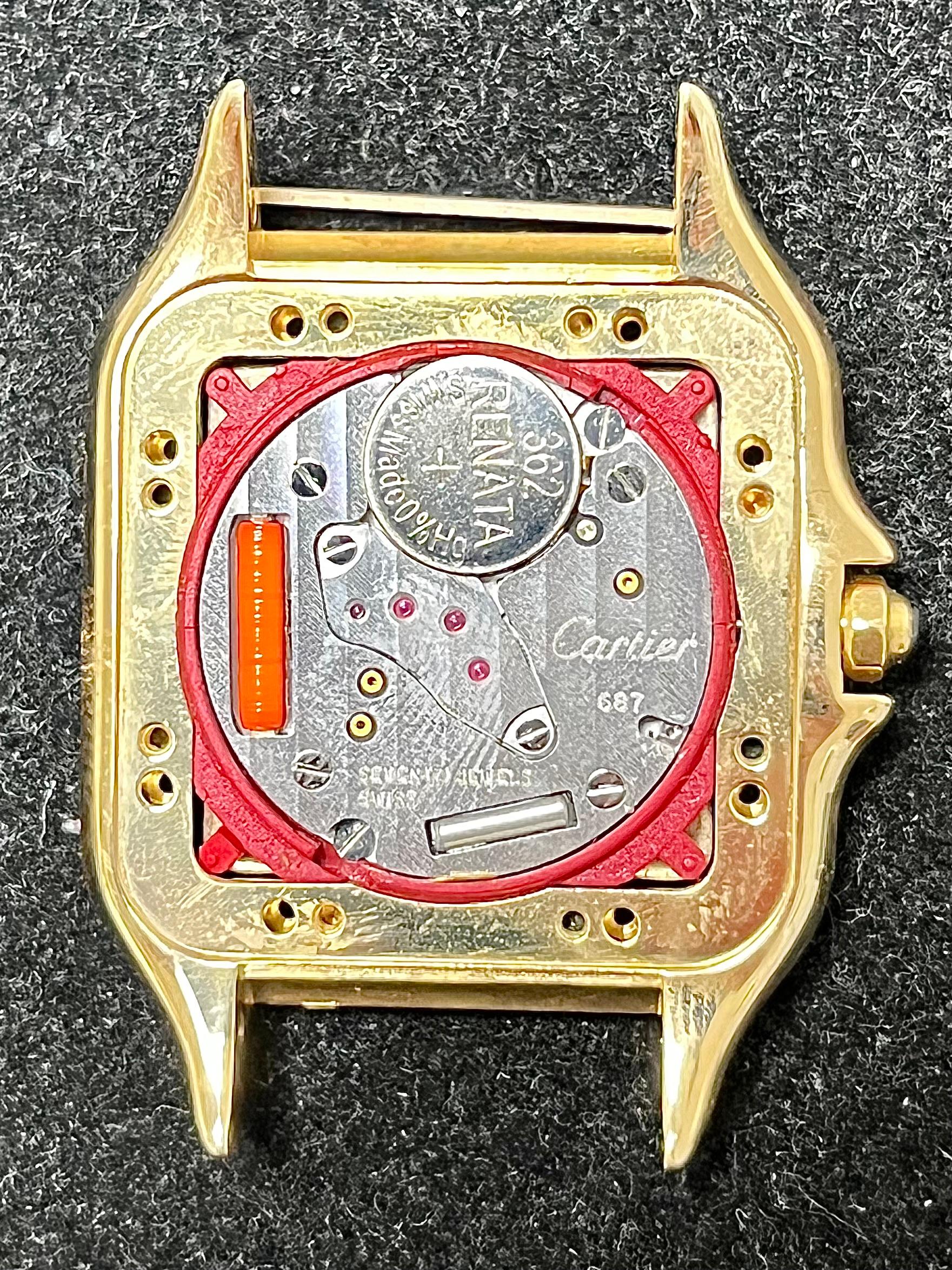 cartier panthere 27mm on wrist