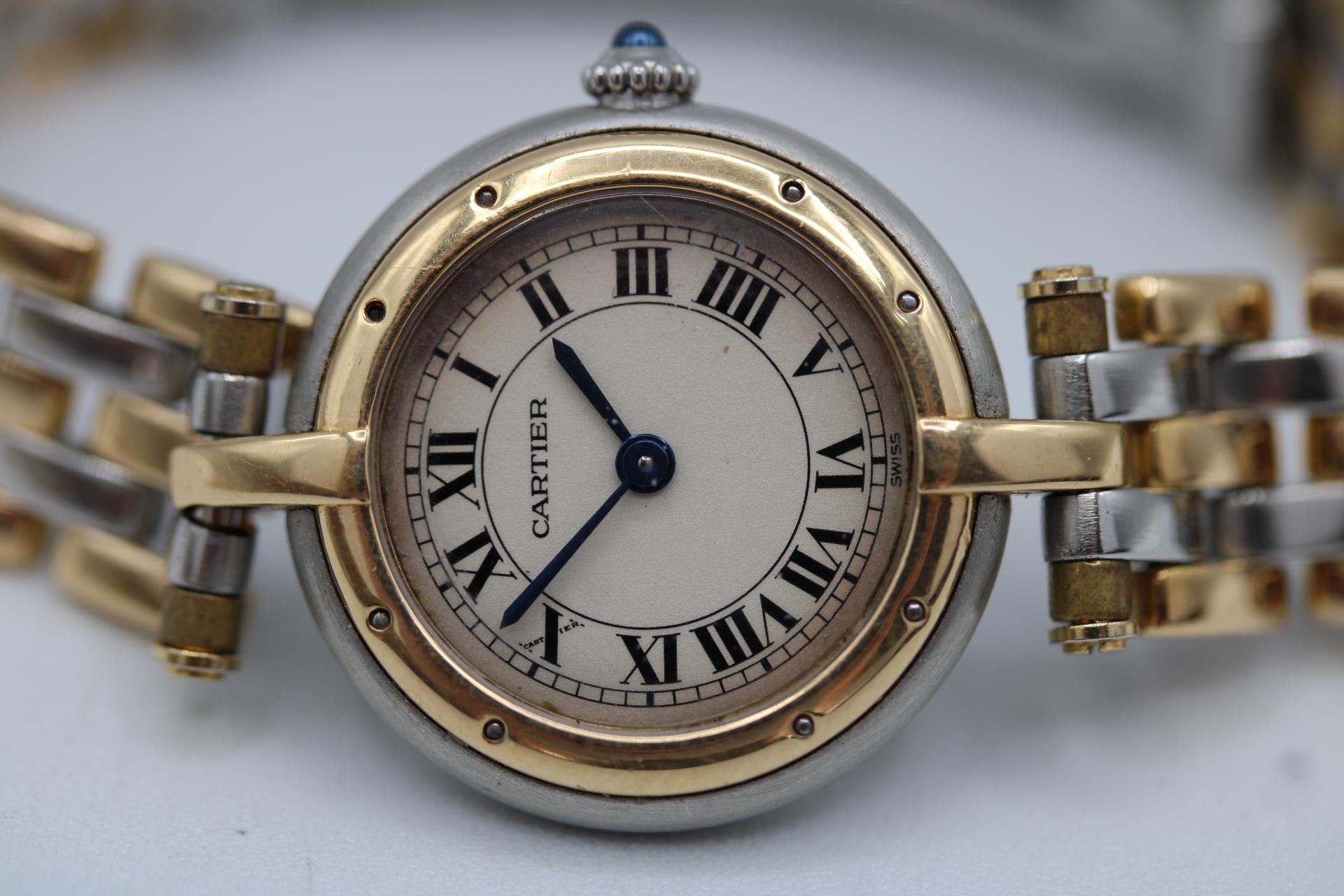 Cartier Panthère Mujer 3 Filas - 24mm Acero y Oro 18ct 6