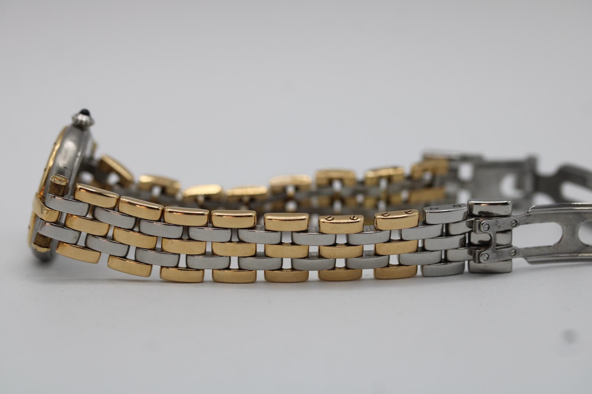 Cartier Panthère Mujer 3 Filas - 24mm Acero y Oro 18ct en Bueno Estado en London, GB