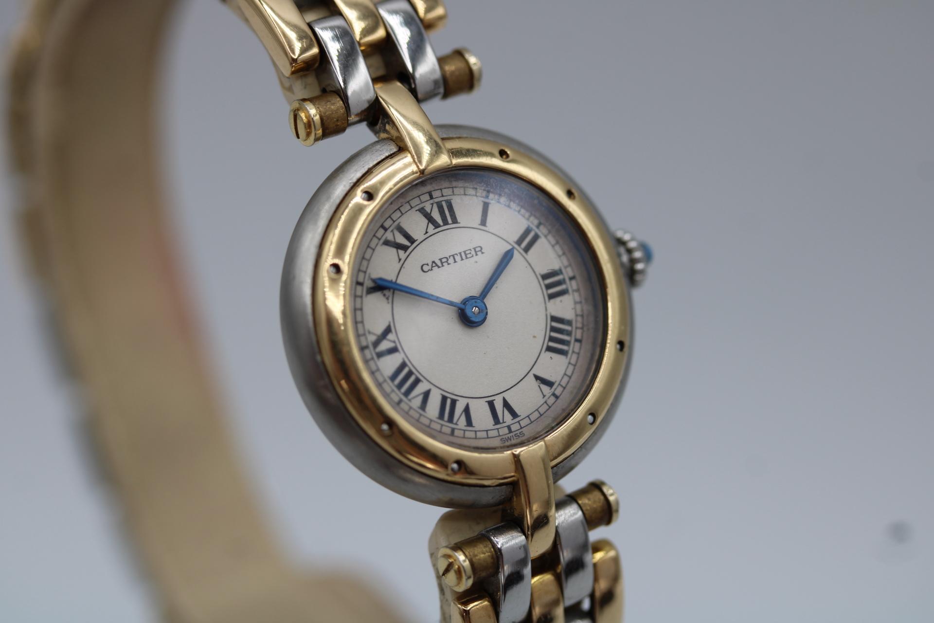 Cartier Panthère Mujer 3 Filas - 24mm Acero y Oro 18ct 3