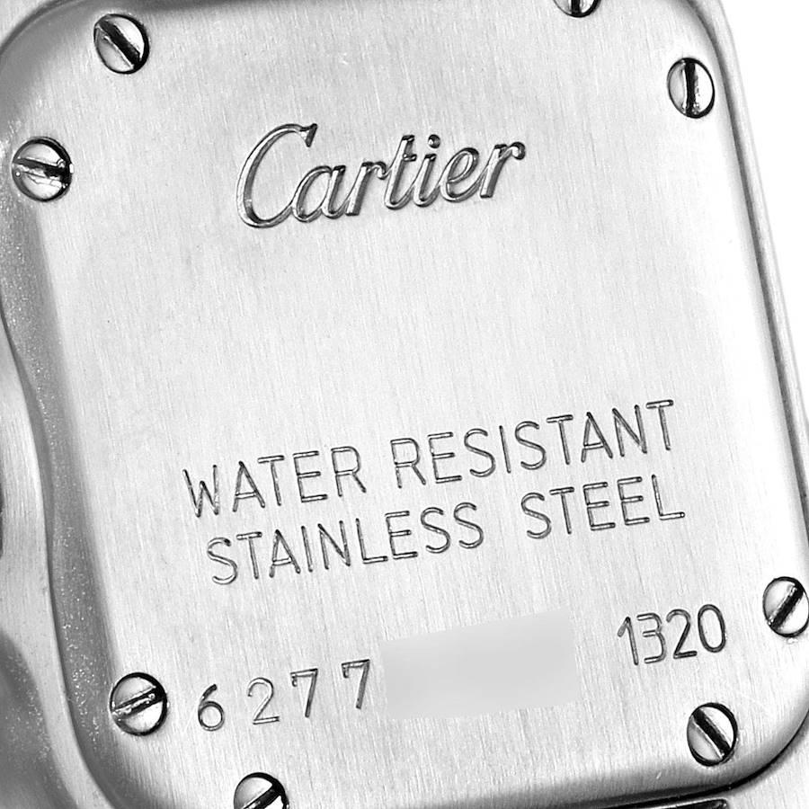 Cartier Panthere Ladies Small Stainless Steel Watch W25033P5 In Excellent Condition In Atlanta, GA