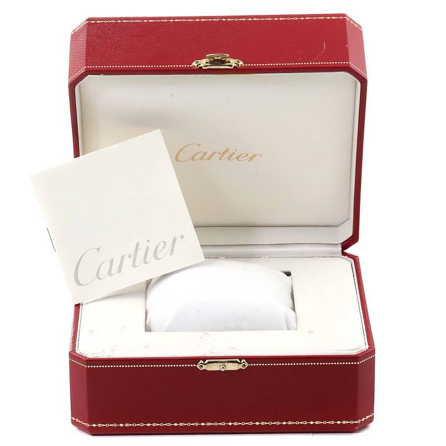Cartier Panthere Ladies Steel Yellow Gold 2 Row Ladies Watch W25029B6 5