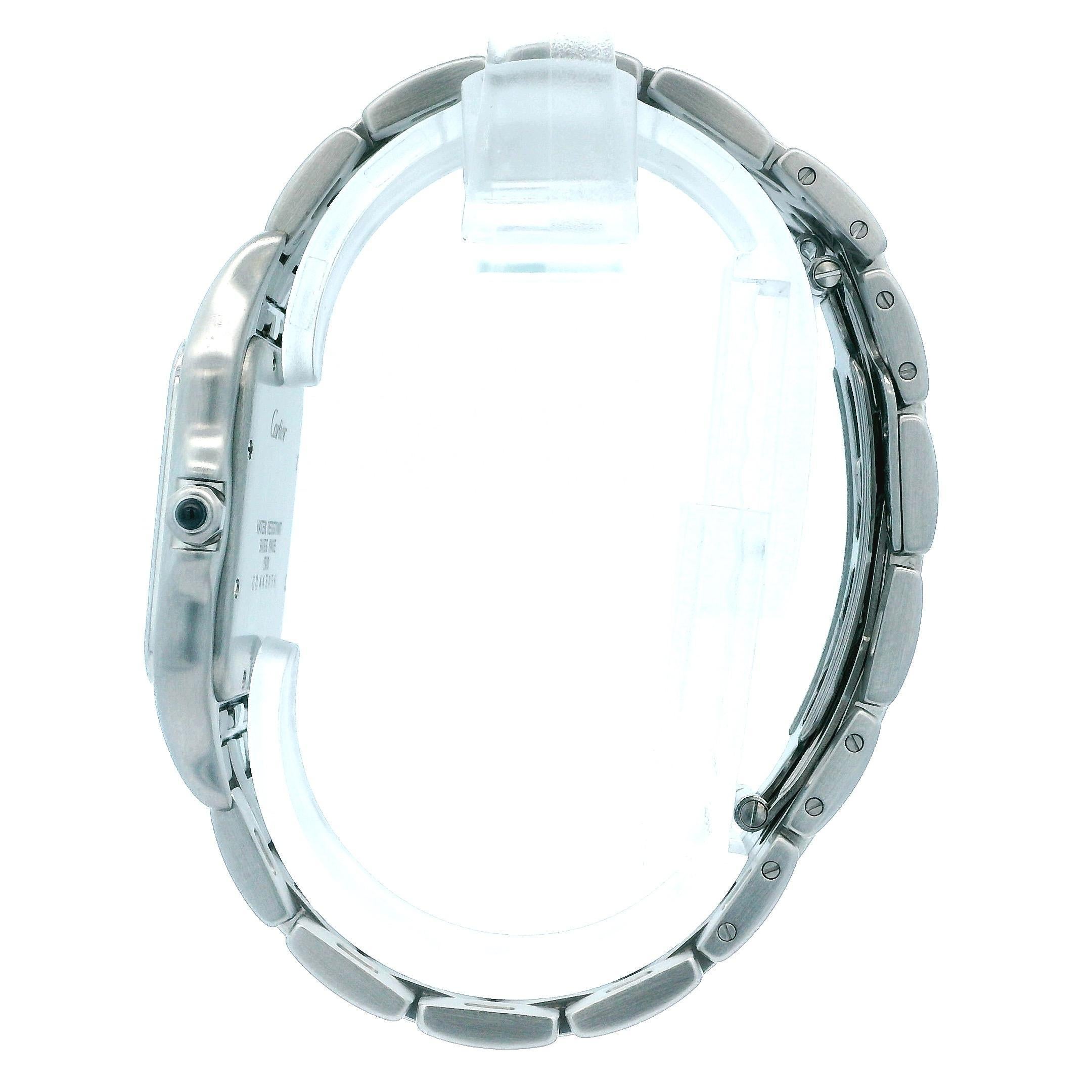Women's or Men's Cartier Panthere Large 1300 Stainless steel Watch.