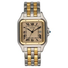 Cartier Panthere Large 187957 Two Tone Mens Watch