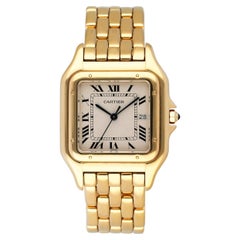 Cartier Panthere Large 18K Yellow Gold Mens Watch