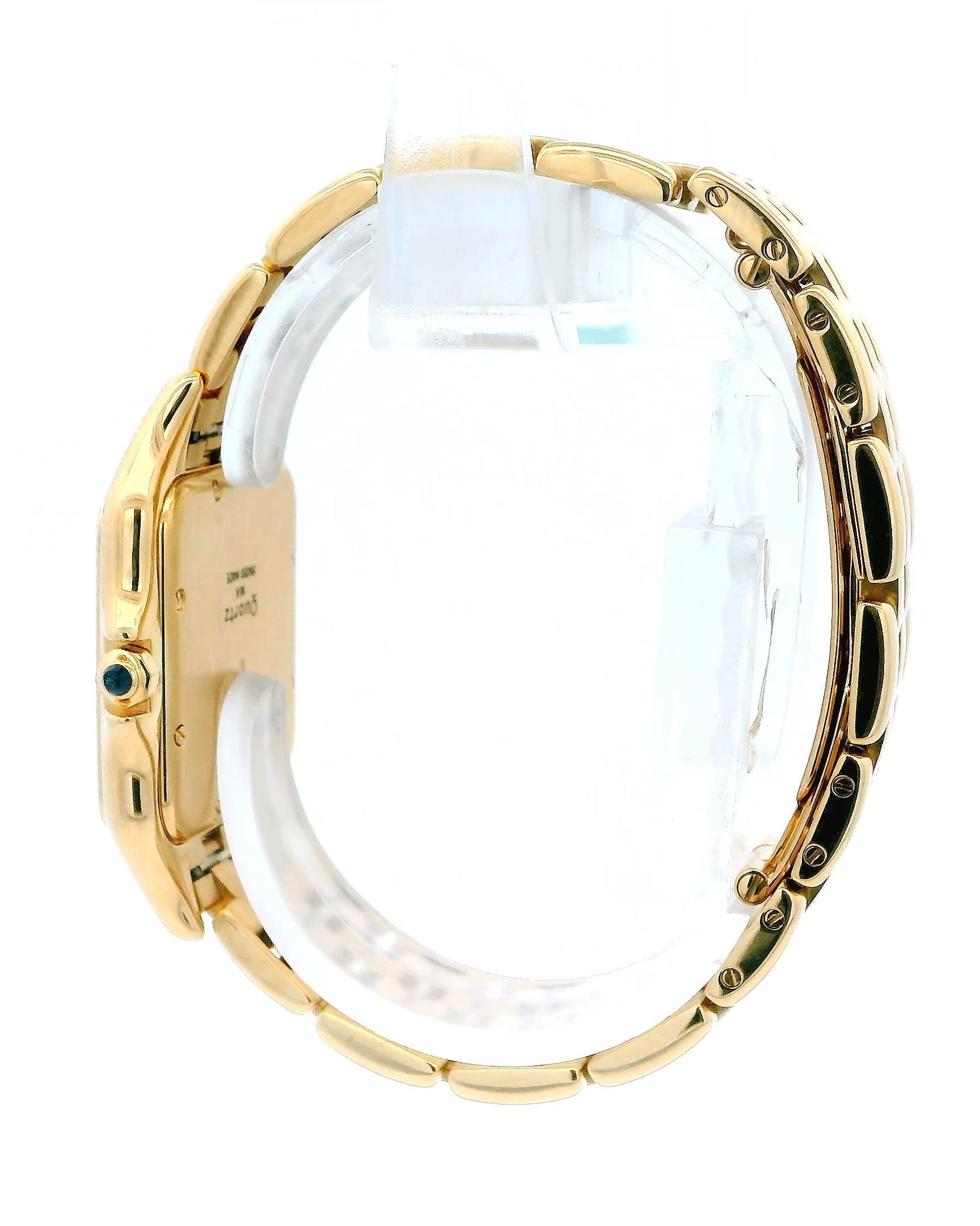 Reloj Cartier Panthère Grande Oro Amarillo 18k en venta 1