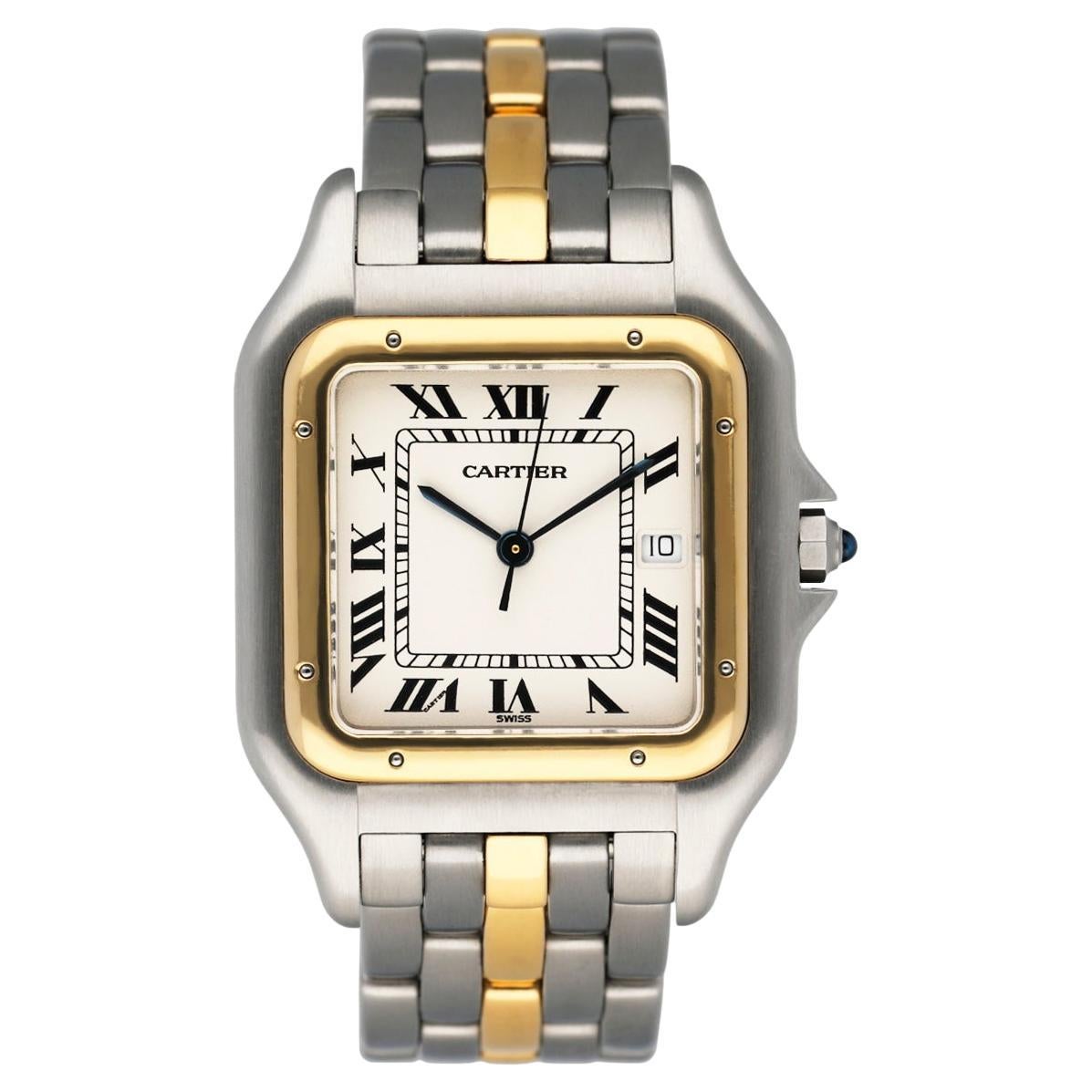 Cartier Panthere Large One Row Mens Watch