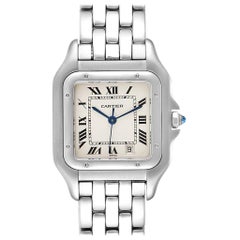 Cartier Panthere Large Stainless Steel Unisex Watch W25054P5