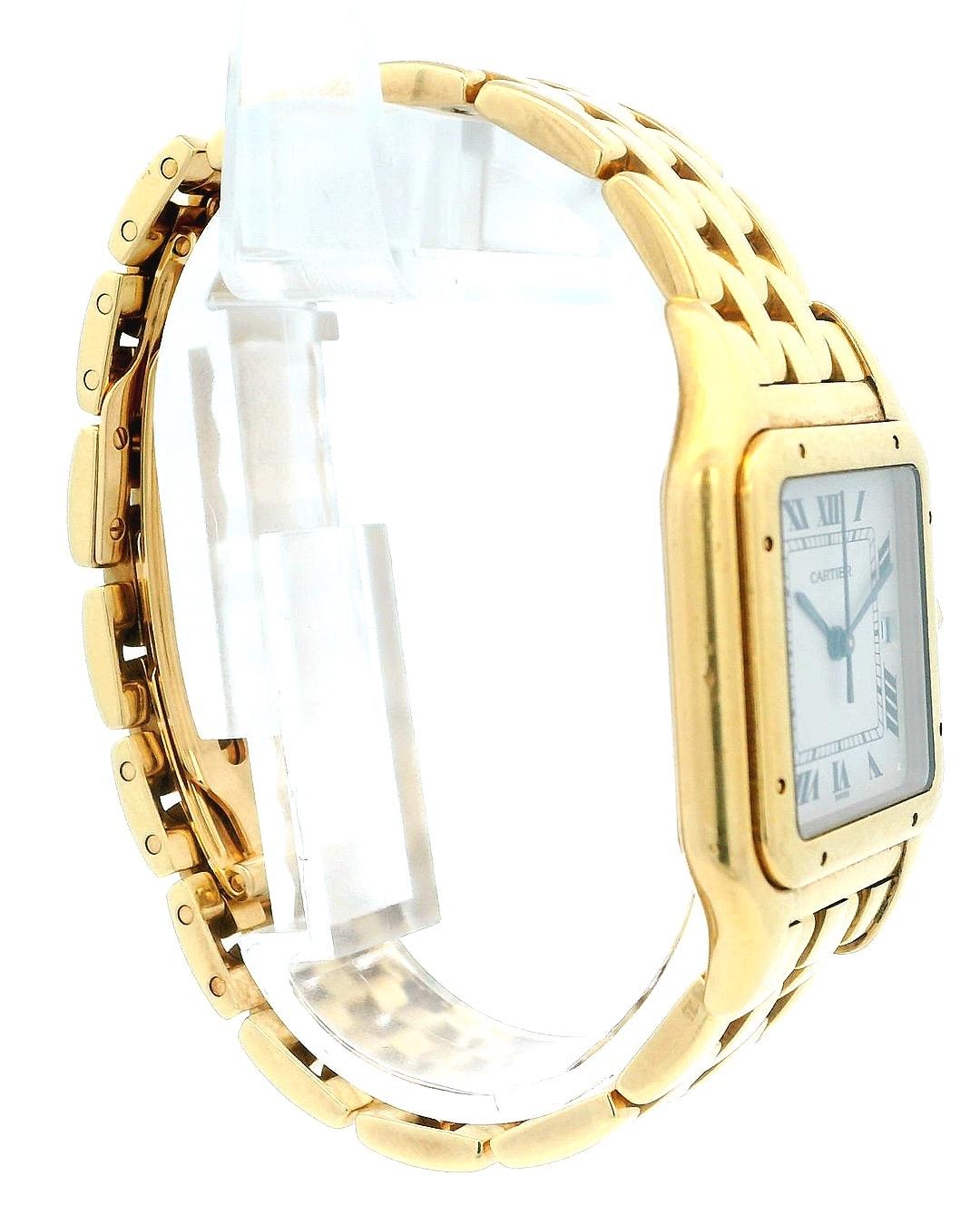 Cartier Panthere Large W25014B9 18K Yellow Gold In Excellent Condition For Sale In Great Neck Plaza, NY