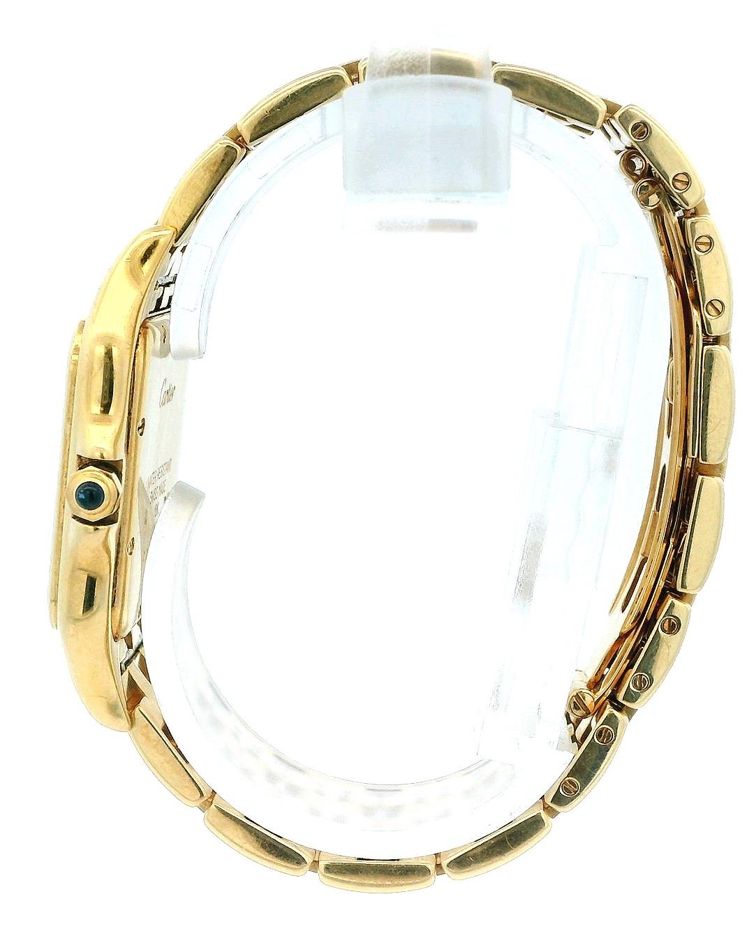 Women's or Men's Cartier Panthere Large W25014B9 18K Yellow Gold For Sale