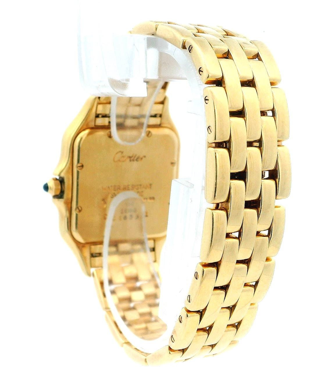 Cartier Panthere Large W25014B9 18K Yellow Gold For Sale 1